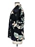 Assorted Brands 100% Rayon Tropical Black Short Sleeve Blouse Size M - photo 5
