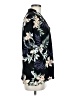 Assorted Brands 100% Rayon Tropical Black Short Sleeve Blouse Size M - photo 4