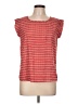 Collective Concepts Red Short Sleeve Top Size L - photo 1