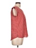 Collective Concepts Red Short Sleeve Top Size L - photo 4