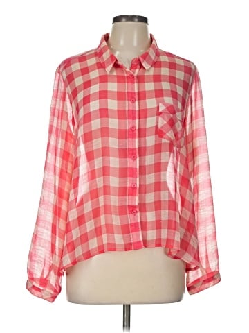 Free People Long Sleeve Button-Down Shirt (view 1)