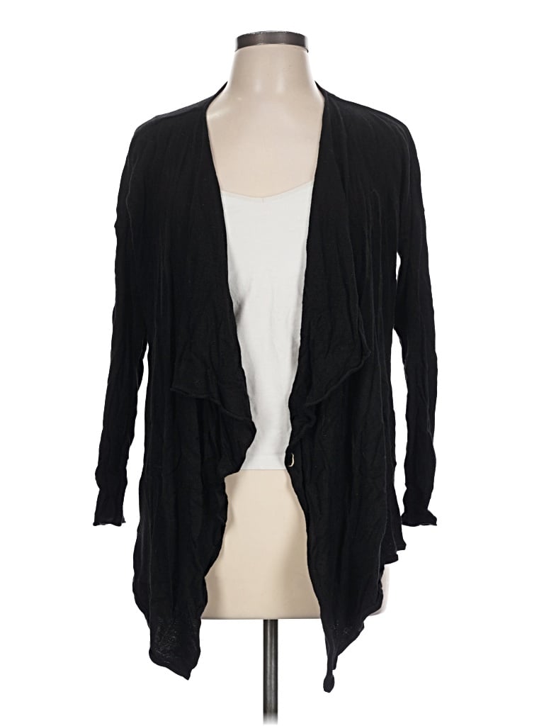 Pre-owned H&m Cardigan Sweater In Black
