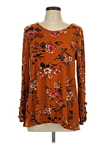 New York Laundry Long Sleeve Blouse (view 1)