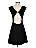 Theory Solid Black Casual Dress Size 2 - photo 2