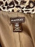 MULTIPLES 100% Polyester Animal Print Brown Faux Fur Jacket Size M - photo 6