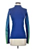 Nike Color Block Blue Turtleneck Sweater Size S - photo 1