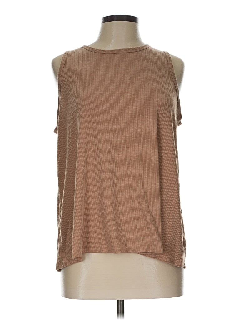 Pre-owned Old Navy Sleeveless T-shirt In Brown