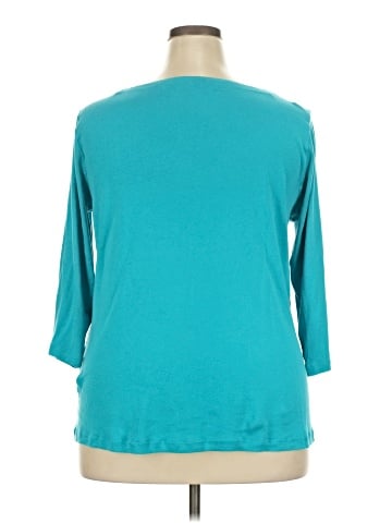 Chico's 3/4 Sleeve T-Shirt (view 2)