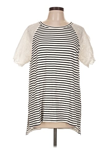 Blu Heaven Short Sleeve Top (view 1)