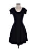 Unbranded Solid Black Casual Dress Size S - photo 1