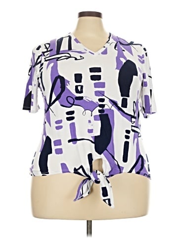 Chico's Short Sleeve Blouse (view 1)