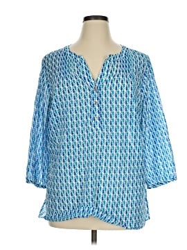 Talbots 3/4 Sleeve Blouse (view 1)