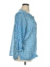 Talbots 100% Cotton Blue 3/4 Sleeve Blouse Size 1X - photo 4