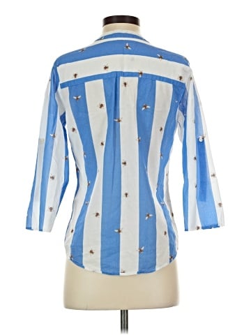 Vilagallo 3/4 Sleeve Button-Down Shirt (view 2)