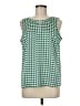 The Limited Outlet 100% Polyester Green Sleeveless Blouse Size M - photo 1