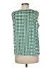 The Limited Outlet 100% Polyester Green Sleeveless Blouse Size M - photo 2