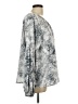 Vince Camuto 100% Polyester Silver Long Sleeve Blouse Size L - photo 4