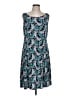 Perceptions Paisley Teal Casual Dress Size L - photo 1