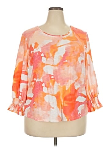 Chico's 3/4 Sleeve Blouse (view 1)