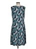 Perceptions Paisley Teal Casual Dress Size L - photo 2