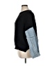 Fashion Nova Color Block Black Pullover Sweater Size 1X - photo 5