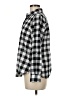 Foxcroft 100% Cotton Checkered-gingham Gray Long Sleeve Button-Down Shirt Size 8 (petite) - photo 5