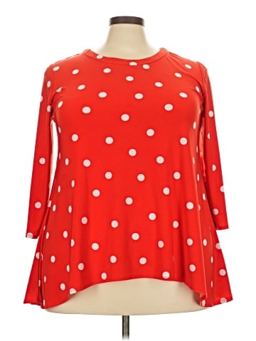 Anne Klein 3/4 Sleeve Blouse (view 1)