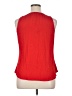 The Limited Red Sleeveless Blouse Size XL - photo 2