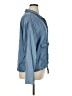 Time and Tru 100% Lyocell Blue Long Sleeve Button-Down Shirt Size XL - photo 4