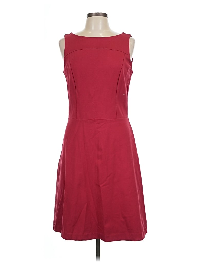 Pre-owned Brooks Brothers Casual Dress In Burgundy