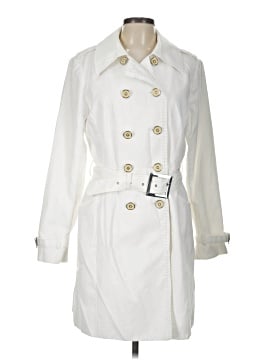 White House Black Market Trenchcoat (view 1)