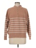 Fashion Stripes Tan Pullover Sweater Size M - photo 1
