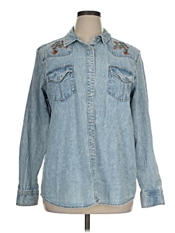 Assorted Brands Long Sleeve Button-Down Shirt (view 1)