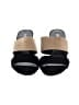 VANELi Color Block Black Sandals Size 9 1/2 - photo 2
