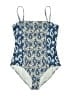 Boden Paisley Blue One Piece Swimsuit Size 12 - photo 1