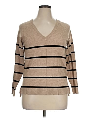 Bobeau Pullover Sweater (view 1)
