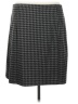 George Houndstooth Gray Formal Skirt Size 16 - 18 - photo 2