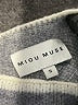 MIOU MUSE Gray Pullover Sweater Size S - photo 7