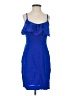 Madison Marcus 100% Silk Blue Cocktail Dress Size XS - photo 1