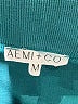 AEMI+CO Solid Teal Casual Skirt Size M - photo 4