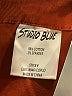 STUDIO BLUE Red Jeans Size 33 waist - photo 6