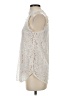 Unbranded Ivory Sleeveless Blouse Size 0 - photo 5