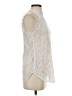 Unbranded Ivory Sleeveless Blouse Size 0 - photo 4