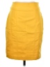 Express Solid Yellow Casual Skirt Size 2 - photo 1