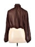 Shein 100% Polyester Brown Long Sleeve Blouse Size 0X - photo 2