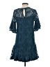 Francesca's Blue Cocktail Dress Size S - photo 2