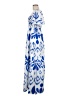 Unbranded Print Blue Casual Dress Size M (estimated) - photo 5