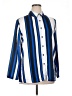 Unbranded Stripes Blue Long Sleeve Blouse Size XL - photo 1