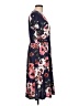 Ouges Floral Blue Casual Dress Size L - photo 4