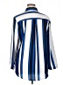 Unbranded Stripes Blue Long Sleeve Blouse Size XL - photo 2